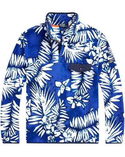 Polo Ralph Lauren Palm Frond フリース スウェットシャツ - ブルー