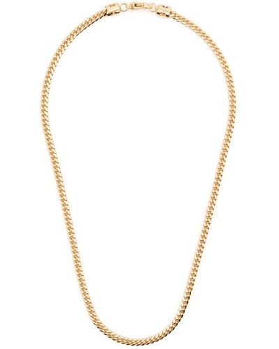 Emanuele Bicocchi Small Edge Chain Gold-plated Necklace - Metallic