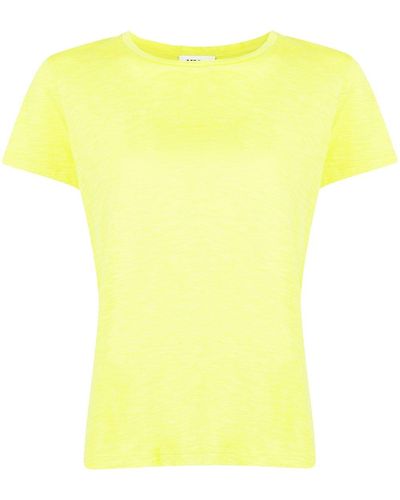 YMC Klassisches T-Shirt - Gelb