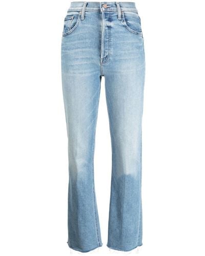 Mother The Tripper Flared Jeans - Blue