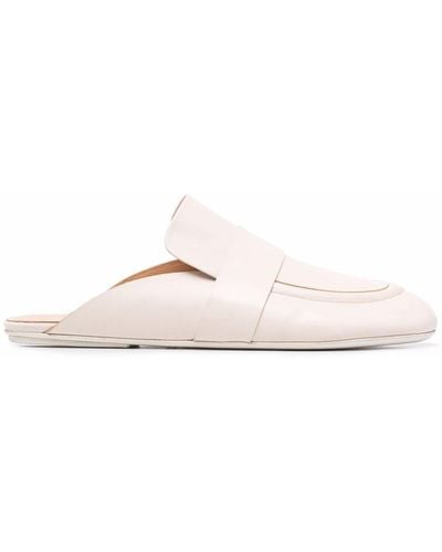 Marsèll Sip-on Leather Loafers - White