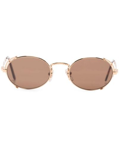Jean Paul Gaultier Round-frame Sunglasses - Pink
