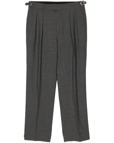 Paul Smith Double-pleat Tailored Trousers - グレー