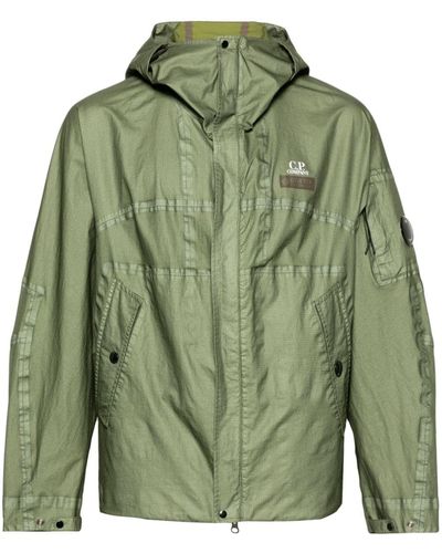 C.P. Company G-type Ripstop Hooded Jacket - Green
