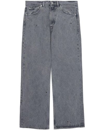 Our Legacy Jeans Met Wassing - Grijs