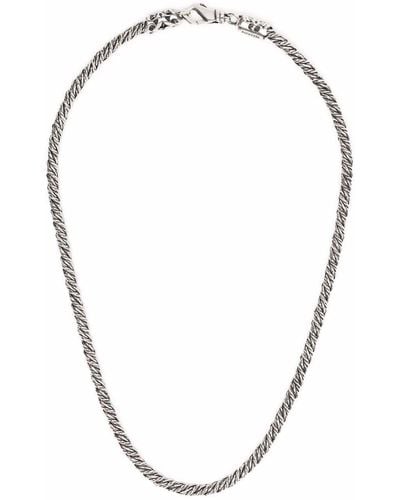 Emanuele Bicocchi Rope-chain Necklace - Metallic