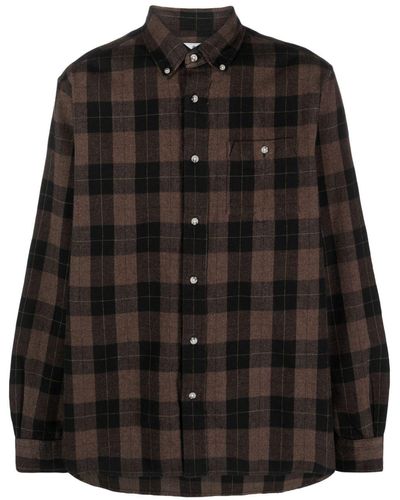 Woolrich Traditional Flannel Shirt - Black