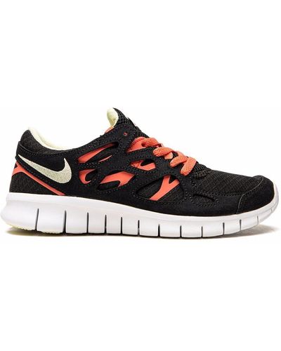 Nike Free Run 2 "black/orange" Sneakers
