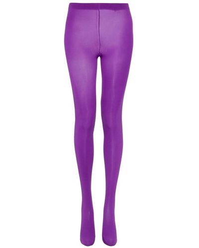 Comme des Garçons Collants à taille haute - Violet