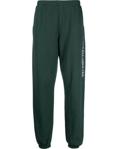 Sporty & Rich Athletic Club Trousers - Green