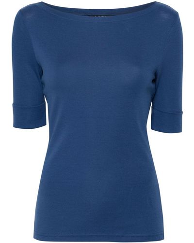 Lauren by Ralph Lauren Judy Half-sleeve T-shirt - Blue