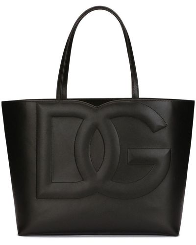 Dolce & Gabbana Dg Logo トートバッグ - ブラック