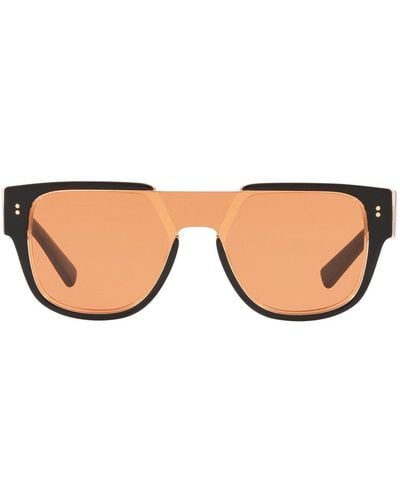 Dolce & Gabbana Square-frame Tinted Sunglasses - Brown