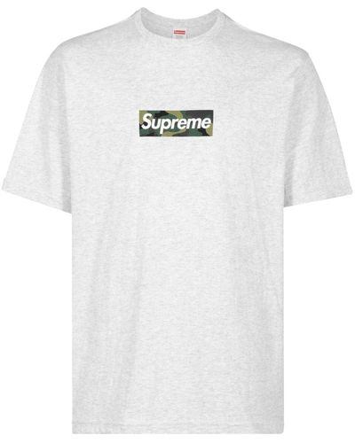Supreme T-Shirt mit Logo - Weiß