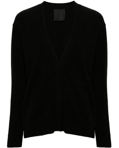 Givenchy 4g Jacquard Cashmere Cardigan - Black