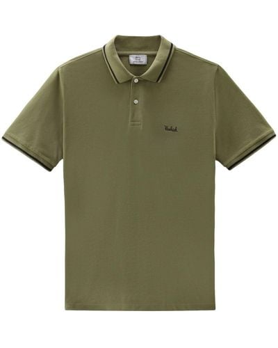 Woolrich Monterey Cotton Polo Shirt - Green