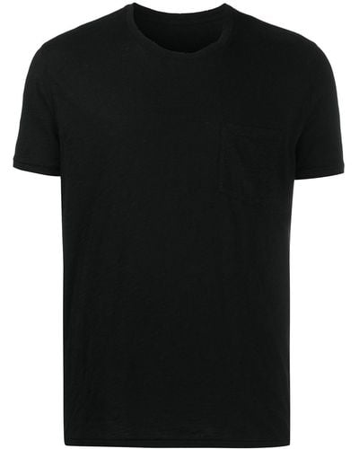Zadig & Voltaire T-shirt Met Doodskopprint - Zwart