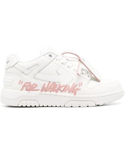 Off-White c/o Virgil Abloh Ooo 'for Walking' Sneakers - Wit