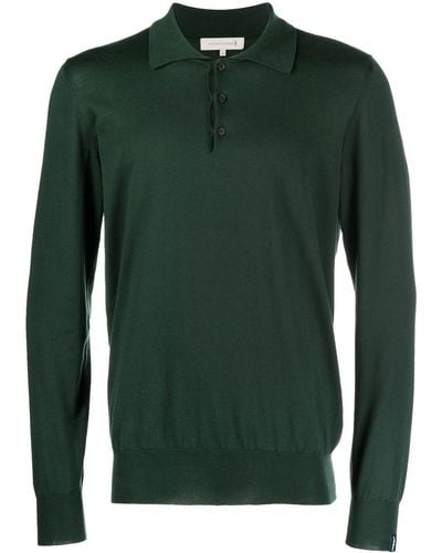 Mackintosh Rhinestone-embellished Polo Shirt - Green