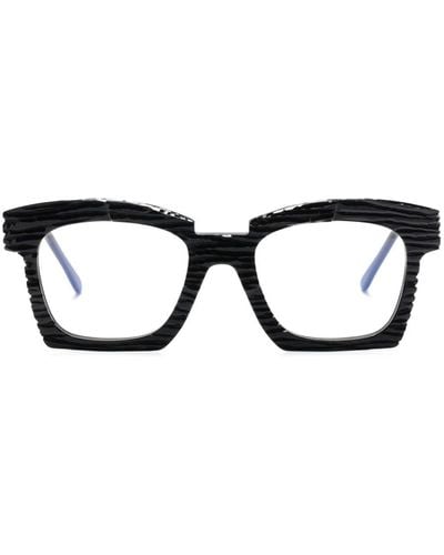 Kuboraum K5 スクエア眼鏡フレーム - ブラック