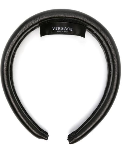 Versace Haarband Met Logoprint - Zwart