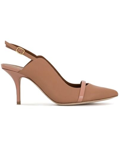 Malone Souliers Marion Court Shoes - Brown