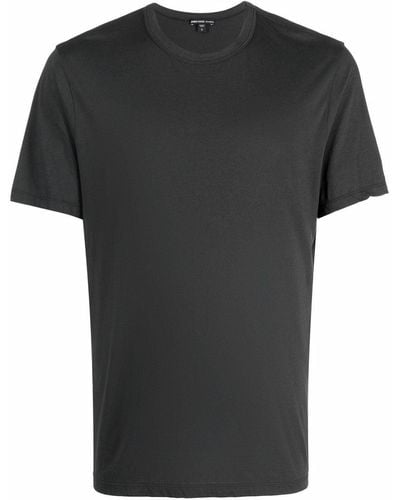 James Perse Short-sleeved Cotton T-shirt - Gray
