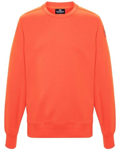 Parajumpers Logo-appliqué Sweatshirt - Oranje