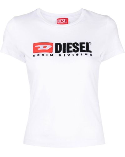 DIESEL T-sli-div Tシャツ - ホワイト