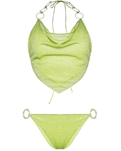 Oséree Lumière Ring Bikini - Green