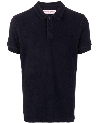 Orlebar Brown Lorenzo Short-sleeve Polo Shirt - Blue