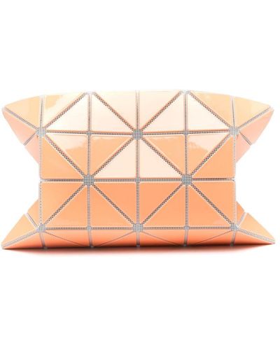 Bao Bao Issey Miyake Geometric-panelled Makeup Bag - Pink