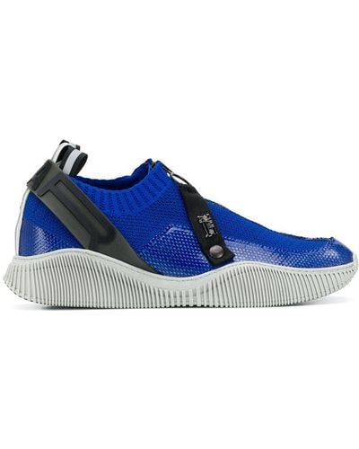 Swear Crosby Gebreide Sneakers - Blauw