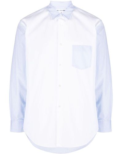Comme des Garçons Long-sleeve Cotton Shirt - White