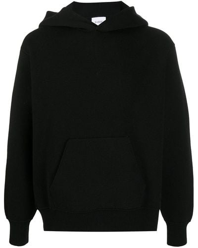 Barrie Ideal Rib-trimmed Oversized Hoodie - Black