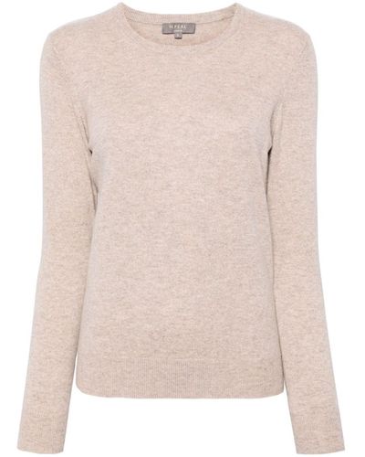 N.Peal Cashmere Jersey Evie - Neutro