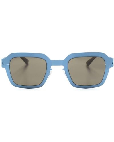 Mykita Mott Square-frame Sunglasses - Blue