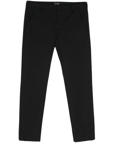 Dondup Alfredo Tapered Trousers - Black