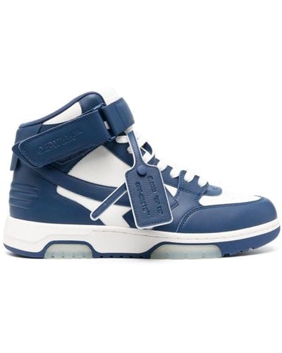 Off-White c/o Virgil Abloh Out of Office Sneakers - Blau