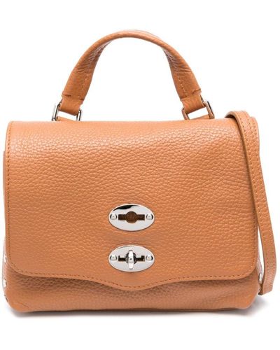 Zanellato Sac cabas Daily en cuir - Marron