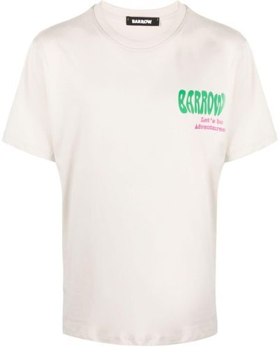 Barrow T-shirt con stampa - Bianco