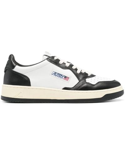 Autry Medalist leather sneakers - Weiß