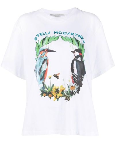 Stella McCartney グラフィック Tシャツ - ホワイト