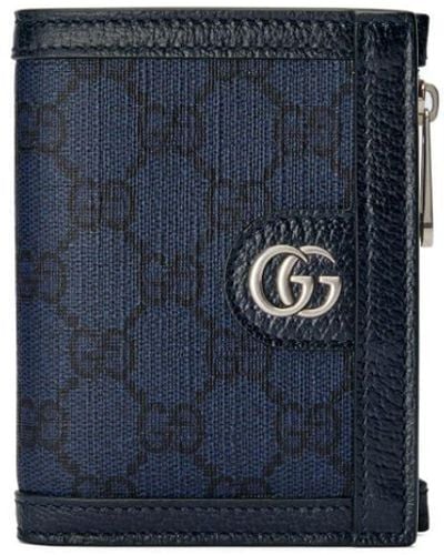 Gucci Ophidia Long Wallet - Blue