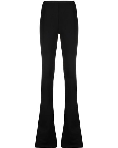Rick Owens Lilies High-waist Bootcut Pants - Black