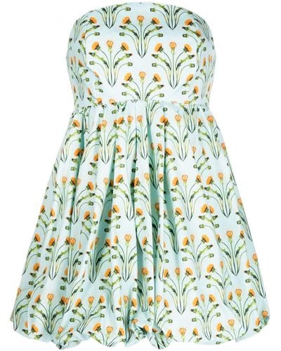 Agua Bendita Mini-jurk Met Bloemenprint - Meerkleurig