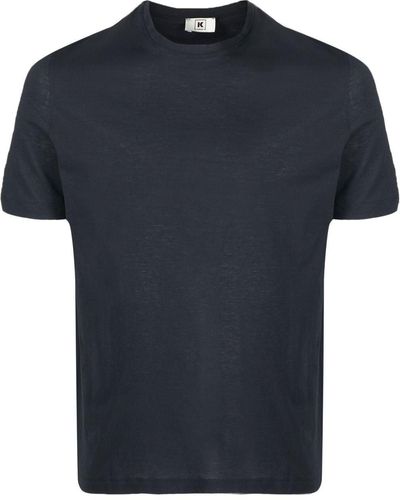 KIRED Short-sleeve Cotton T-shirt - Blue