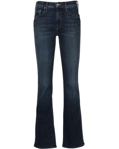 Mother Bootcut Jeans - Blauw