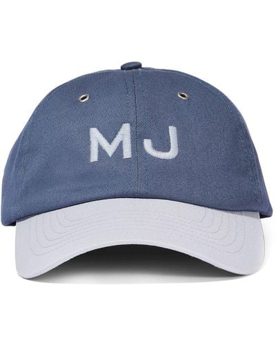 Marc Jacobs The Cap bestickte Baseballkappe - Blau