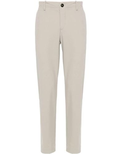 Rrd Striped Straight Trousers - Natural